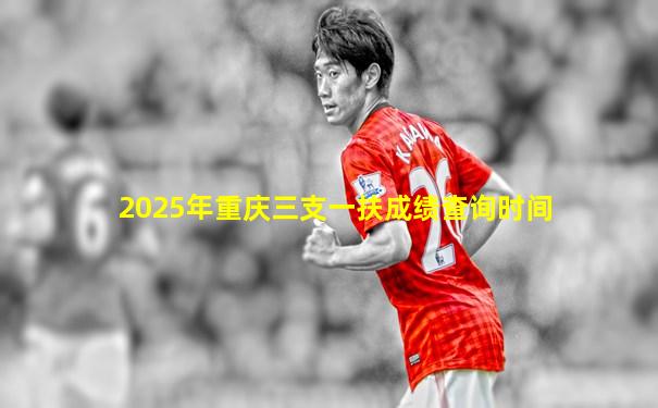 2025年重庆三支一扶成绩查询时间